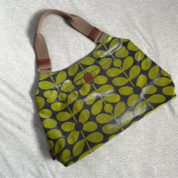 Orla Kiely Bags Classic Orla Kiely Laminated Shoulder Bag Poshmark